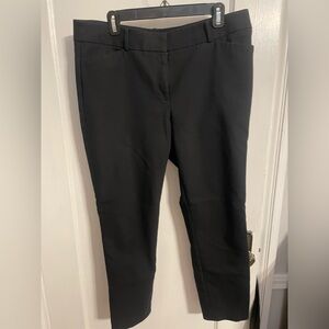 LOFT Black Skinny Ponte Stretch Pants